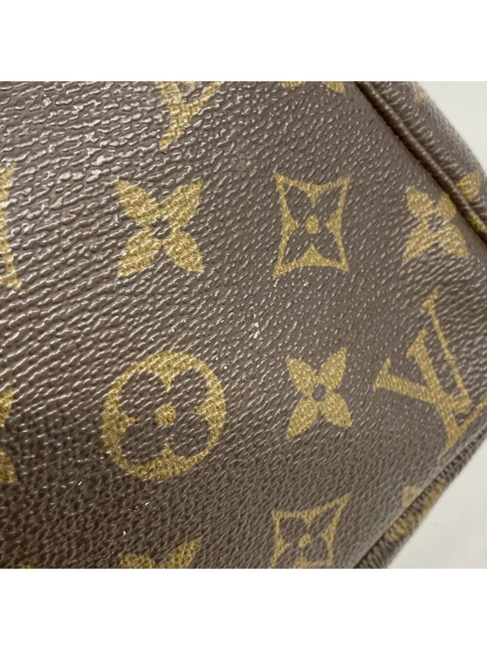 Louis Vuitton Pouch Monogram Pochette Accessoires Brown